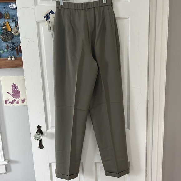 NWT! Vintage Pendleton grey wool trousers 4 - Picture 5 of 8